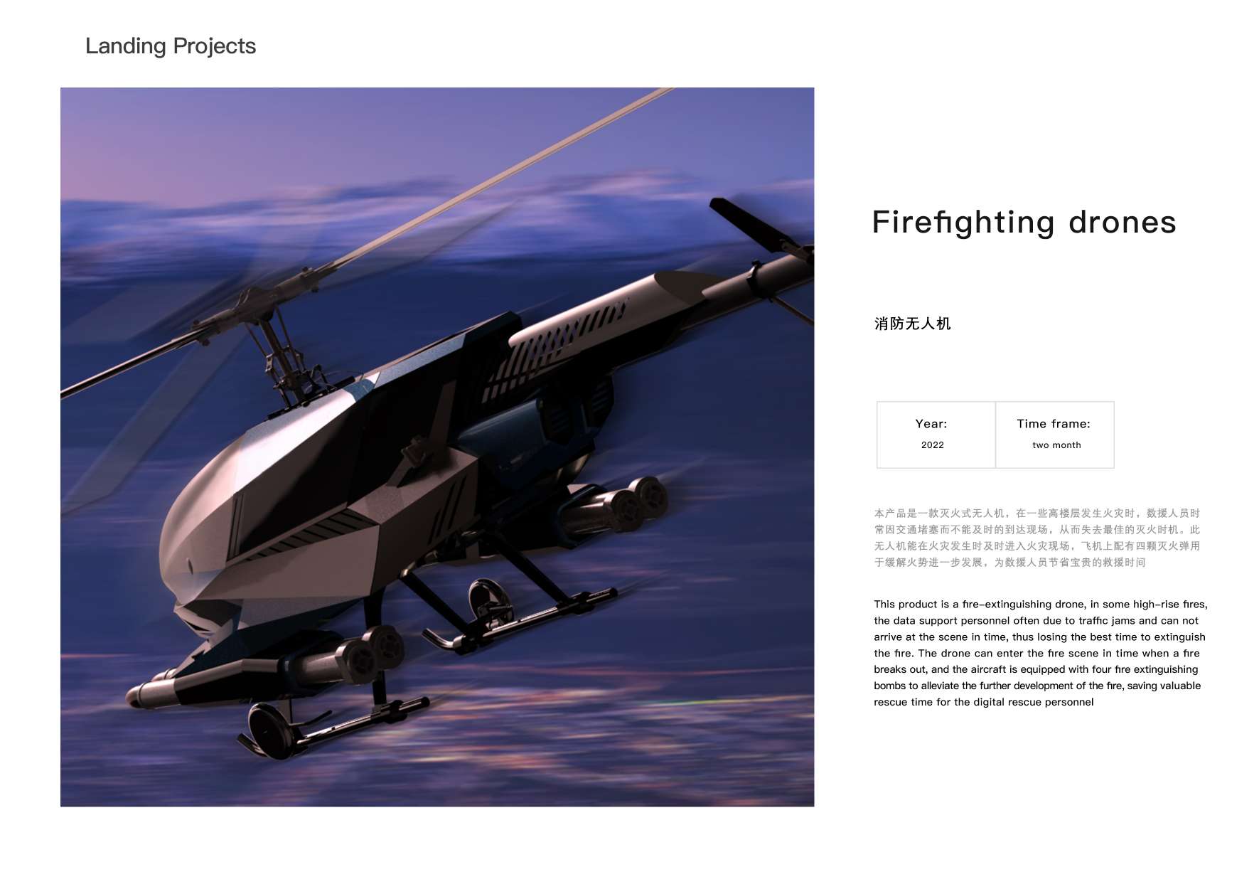 Firefighting Drones